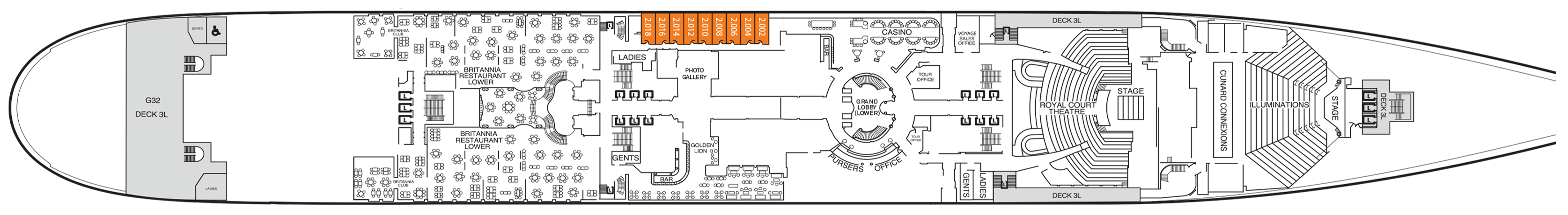 Cunard Queen Mary 2 Deck 2 & 3L.png